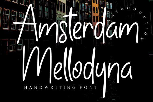 Amsterdam Mellodyna: A Handwritten Font for Campaigns