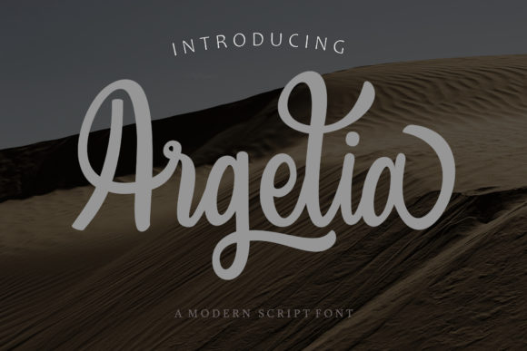 Argelia: A Premium Script Font for Makers
