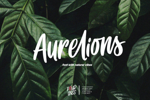 Aurelions: A Premium Handwritten Font for Web Design