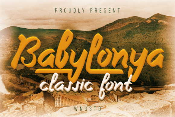 Babylonya: A Dynamic Script Font for Campaigns