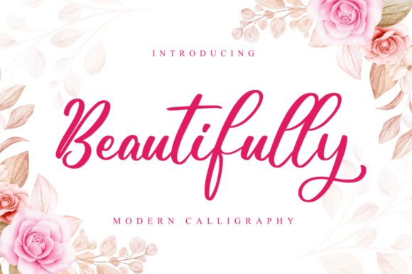 Beautifully: A Modern Script Font for Editorial Design