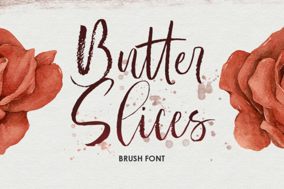 Butter Slices: A Modern Calligraphy Font for Branding