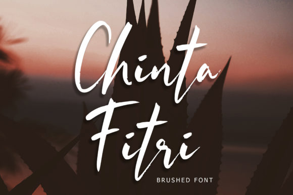 Chinta Fitri: A Handwritten Font for Bold Marketing