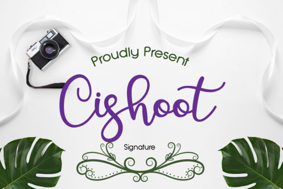Cishoot: A Romantic Script Font for Your Brand