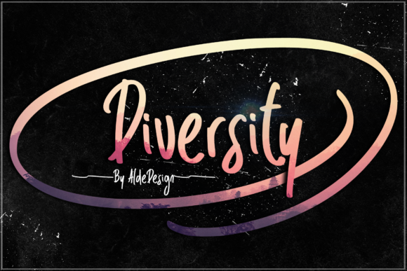 Diversity: A Modern Handwritten Font for Editorial Design
