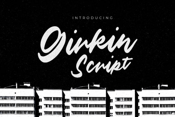 Girkin: A Modern Script Font for Editorial Design
