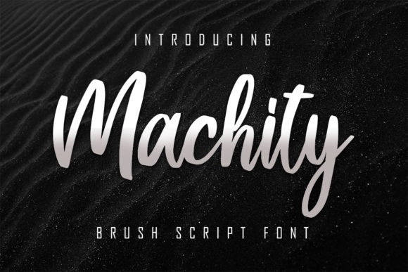 Machity: A Whimsical Handwritten Font for Web Design