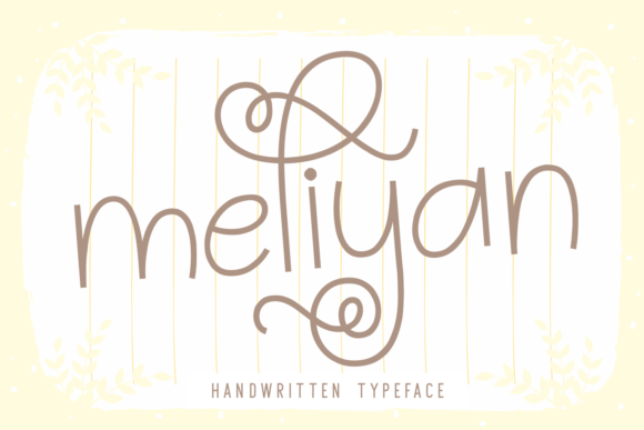 Meliyan: A Delicate Script Font for Web Design