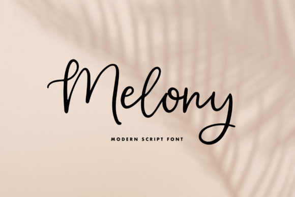 Melony: A Premium Script Font for Modern Web Design