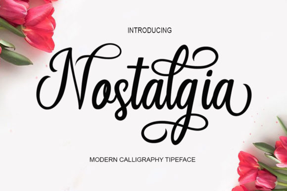 Nostalgia: A Handwritten Font for Campaigns