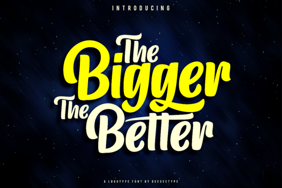 The Bigger the Better: A Modern Handwritten Font Review