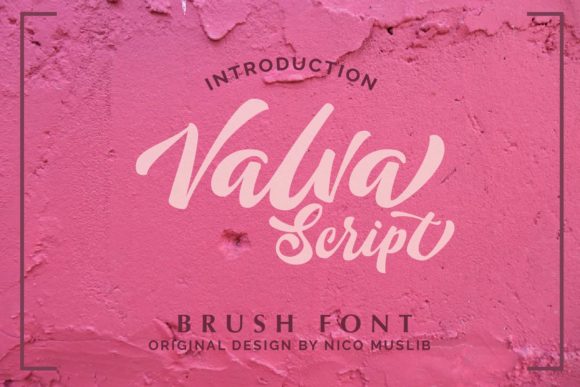 Valva: The Elegant Script Font for Campaigns