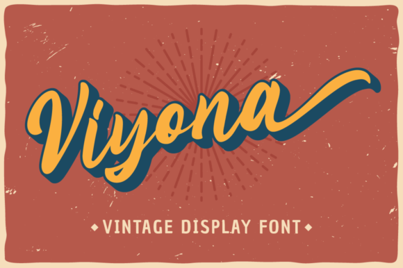 Viyona: A Bold Handwritten Font for Brand Identity