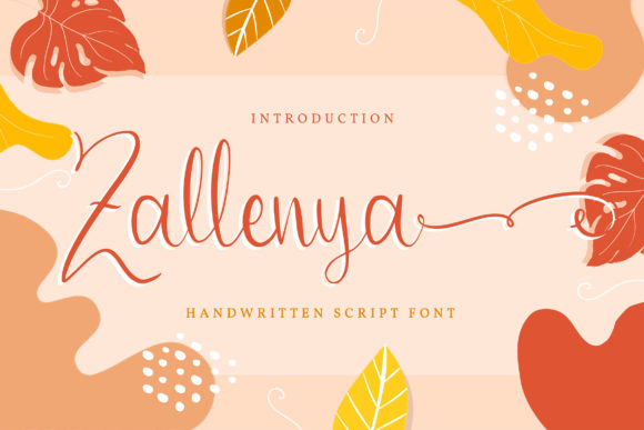 Zallenya: A Romantic Script Font for Brand Identity